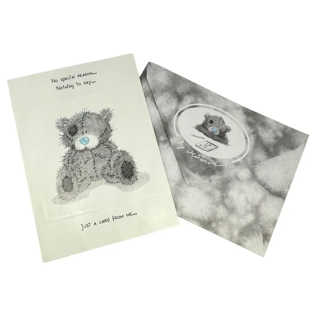 Me‎ To You - Cute FRIENDSHIP Card, Teddy Bear Cheer Up Your Day + Envelope